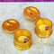 Brass Sindoor Box, Round Shaped Kumkum Box