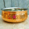 Copper Handi For Serving Biryani, Steel Copper Handmade Handi, Hotelware, Tableware