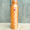 Pure Copper Water Bottle with Leak proof Threaded cap, Capacity 1000mL