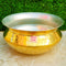 Brass Khalai Handi, Sipri with Hammered Shinny Finish for Cooking & Serving Handi