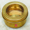 Brass Box, Masala Box, Stroge box, Dabba, Gift Item (Dia 6 Inches)