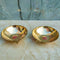 Brass Diya, Matt Finish Brass Pankti Diya, Diwali Diya, Puja Diya, Oil Diya