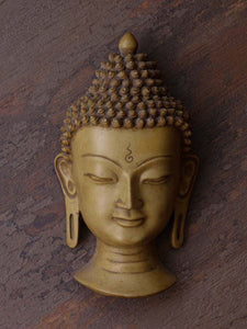 Nepal Buddha Mask - 7"