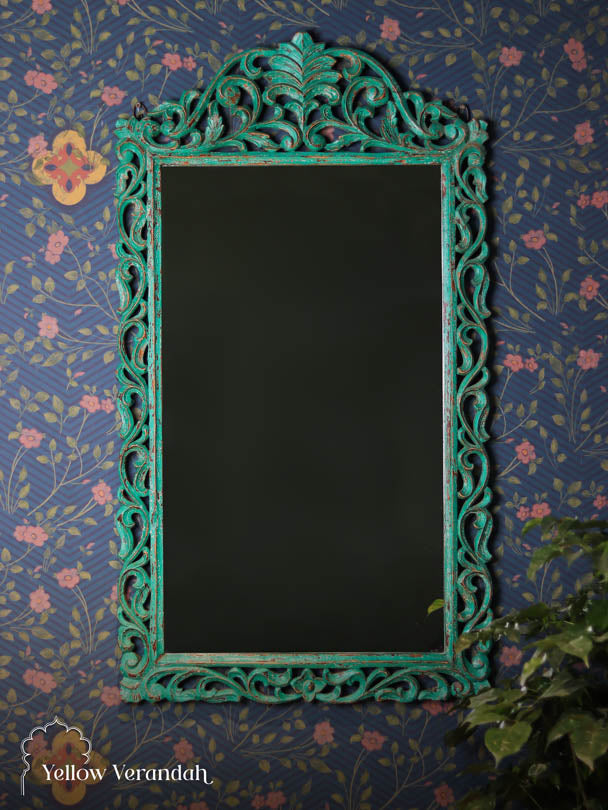 Wooden Carving Mirror