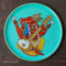 Pichwai Handpainted Wall Plate - 10"