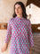 Set of 2 - Gayatri Block Printed Kurta and Lantern Pants