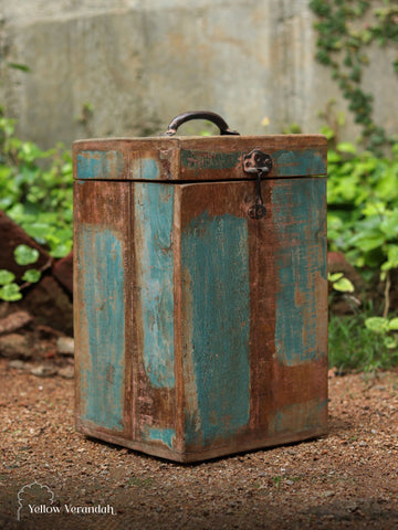 Antique Wooden Wine Box