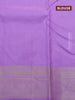 Pure kanjivaram silk saree lavender with thread woven 1000 buttas and thread woven border