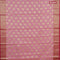 Banarasi kota saree light pink and pink with zari woven floral buttas and floral zari woven border