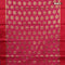 Banarasi kota saree magenta pink and maroon with zari woven buttas and zari woven simple border