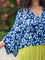 Devki Indigo Poncho Shirt Top