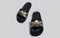 Breather Slides (Women Exclusive) : Black-Gold