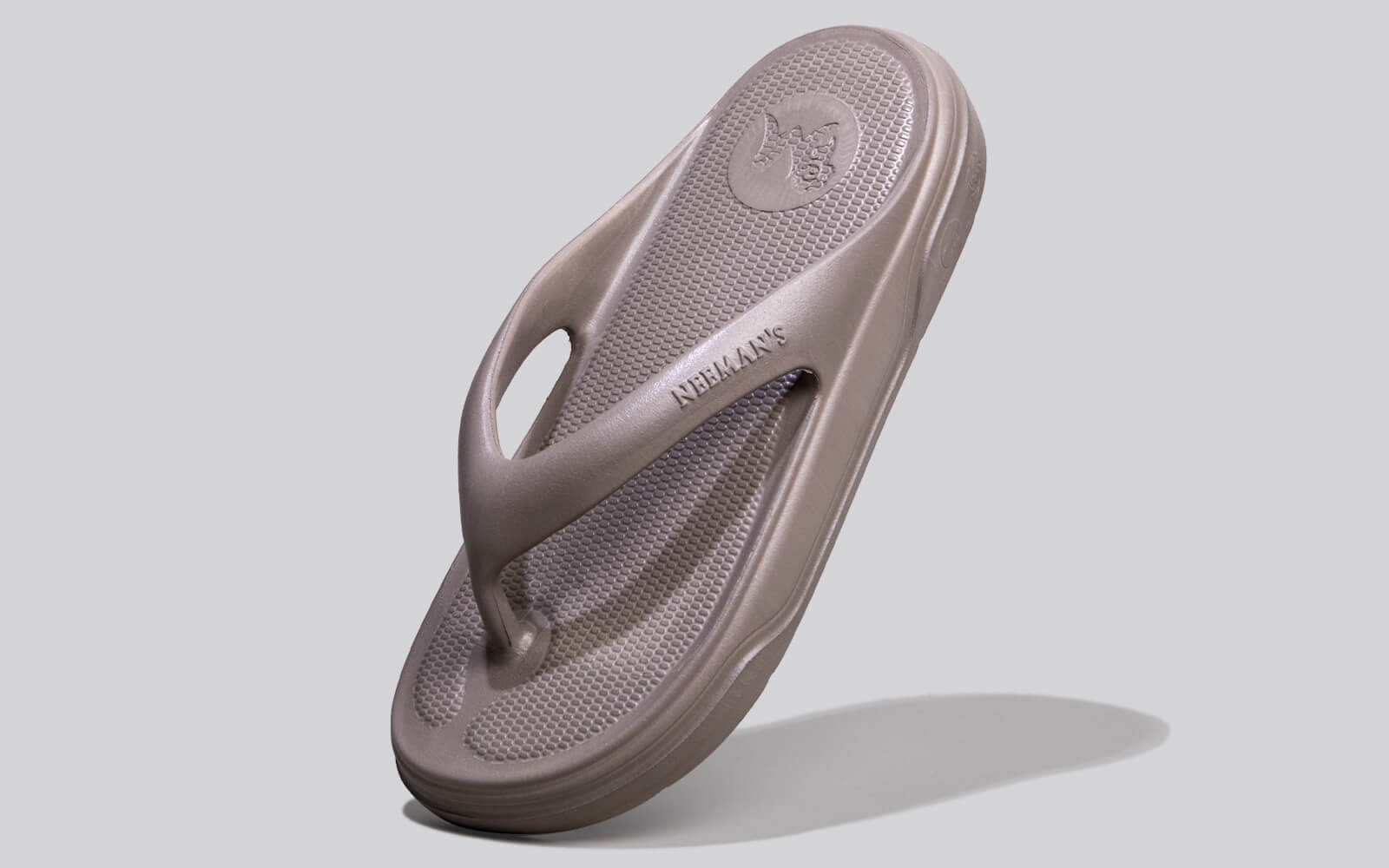 Cushers Flips For Men : Goat Grey