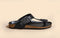 Cork Thong Sandals : Black