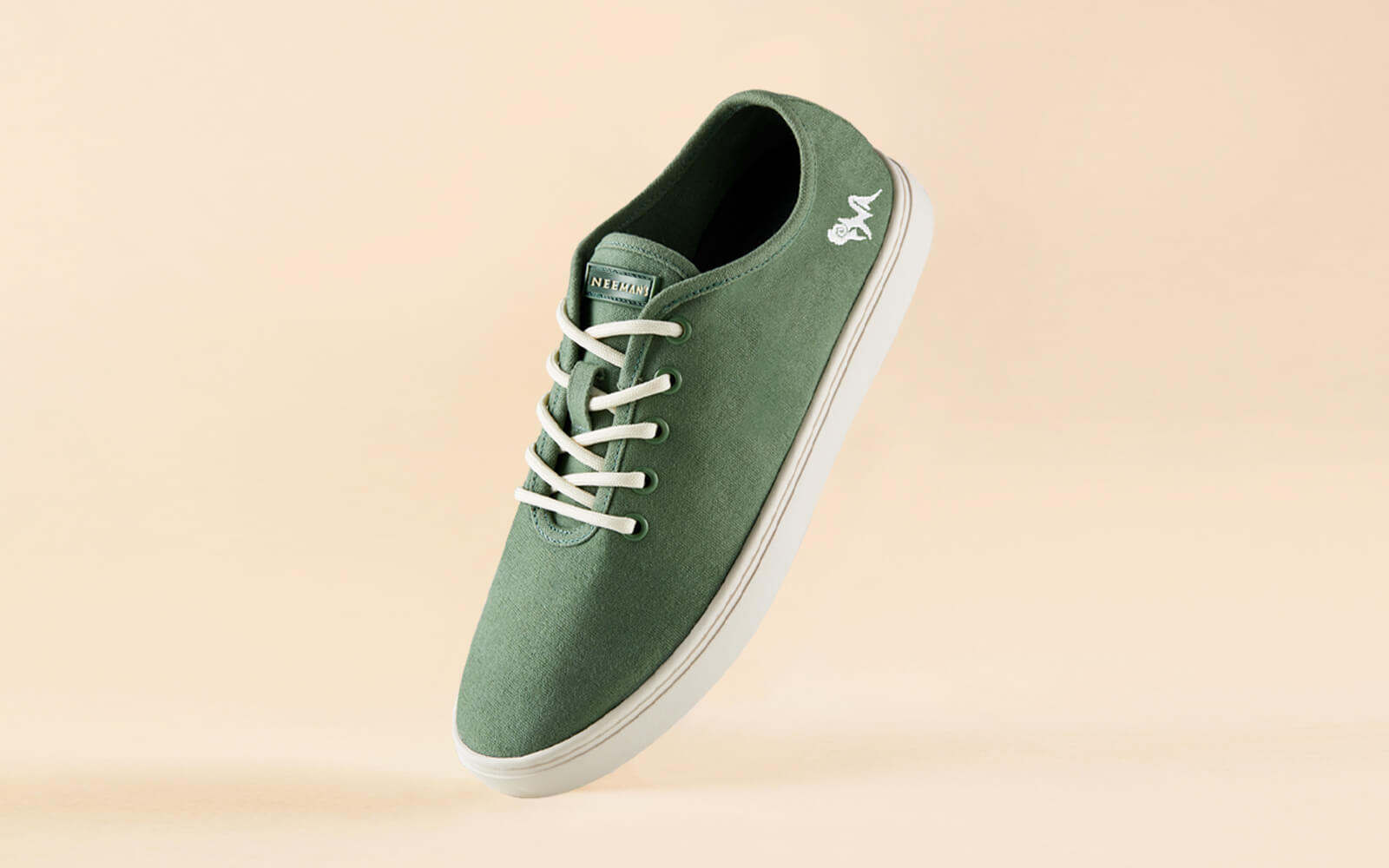 Cotton Classic Sneakers : Sage Green