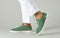 Cotton Classic Sneakers : Sage Green