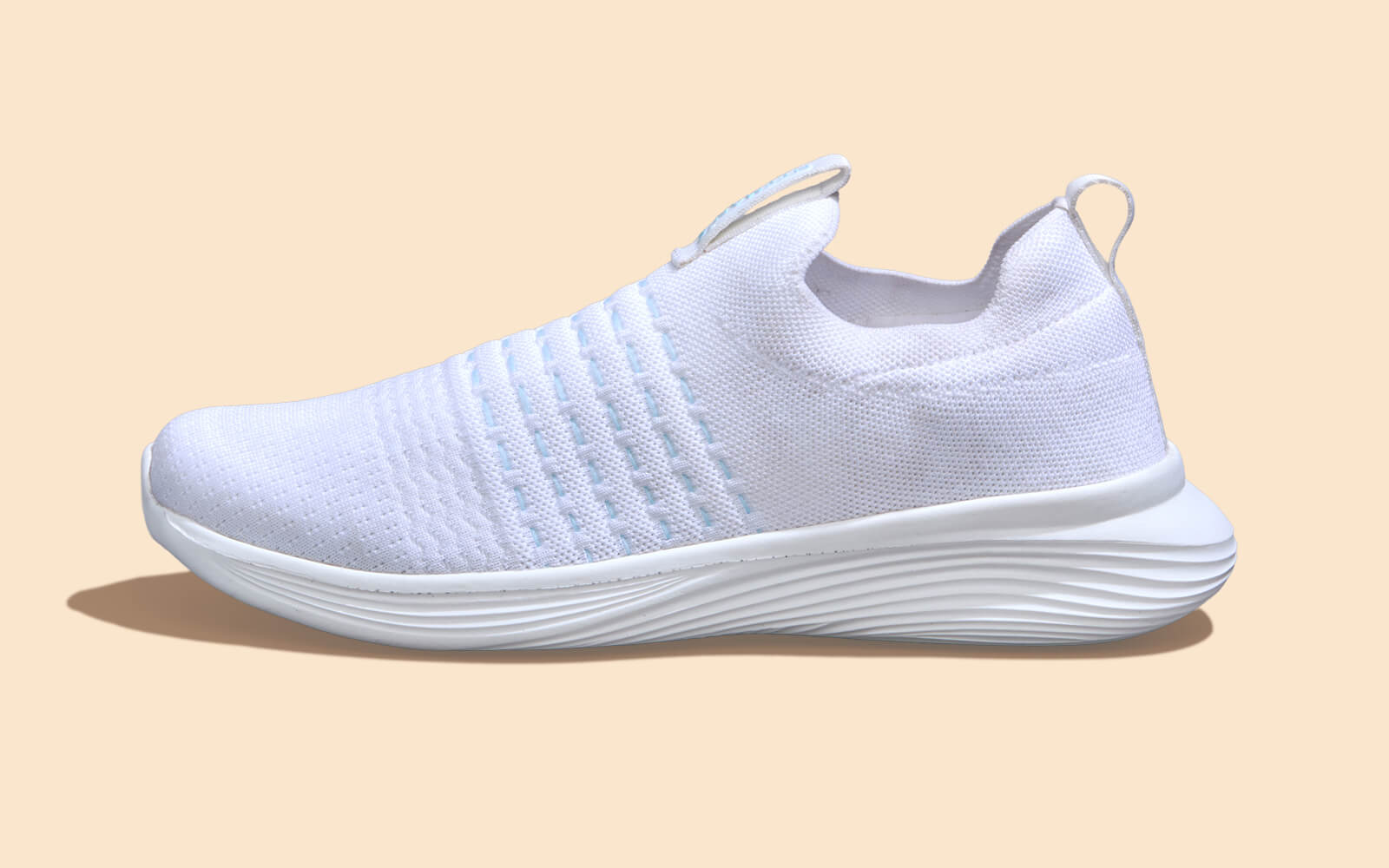 Everyday Glide Slip Ons : White