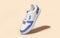 Retro Slick Sneakers : Blue and White