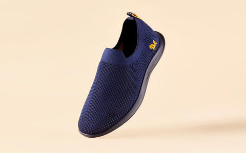 Spotlight Slip Ons : Dawn Blue