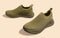 ReLive Knit Slip Ons Renew : Olive