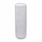 Decorative Metal Tumbler Floor Vase- White