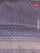 Banarasi uppada silk saree blue with allover zari woven buttas and zari woven border