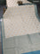 Banarasi silk cotton saree off white and peacock blue with allover thread & zari woven butta weaves and woven border