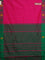 Arani semi silk saree pink and green with thread woven buttas and thread woven butta border