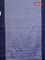Arani semi silk saree bluish grey and blue with allover thread & zari weaves and woven border