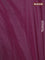 Arani semi silk saree wine shade with allover thread weaves in borderless style