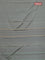 Arani semi silk saree grey shade with allover thread weaves in borderless style