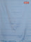 Arani semi silk saree pastel blue with allover thread weaves in borderless style
