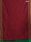 Arani semi silk saree maroon and dark green with allover thread weaves and rettapet zari woven border`