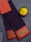 Chettinad cotton saree jamun shade and maroon with plain body and zari woven border