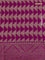 Banarasi crepe saree magenta pink with allover thread & zari geometric weaves and woven border