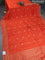 Banarasi silk saree orange and pink with zari woven brids buttas and zari woven border