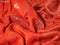 Banarasi silk saree orange and pink with zari woven brids buttas and zari woven border