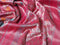Banarasi tissue silk saree pink with allover thread woven floral weaves and silver zari woven border