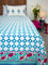 Firoza Block Printed Cotton Bedsheet