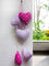 Five Heart Hanging Kids Room Decor