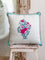 Pinar Block Printed Cotton Cushion Cover - 16 Inch