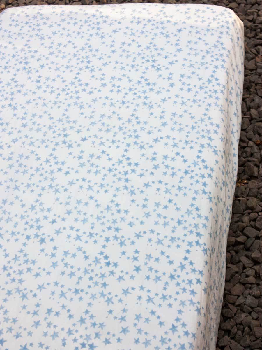 Sitara Cotton Cot/Crib Fitted Sheet