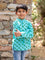 Jhankar Organic Cotton Shirt Kurta with Roll Up Sleeves