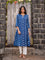 Nightfall Printed Cotton Long Kurta