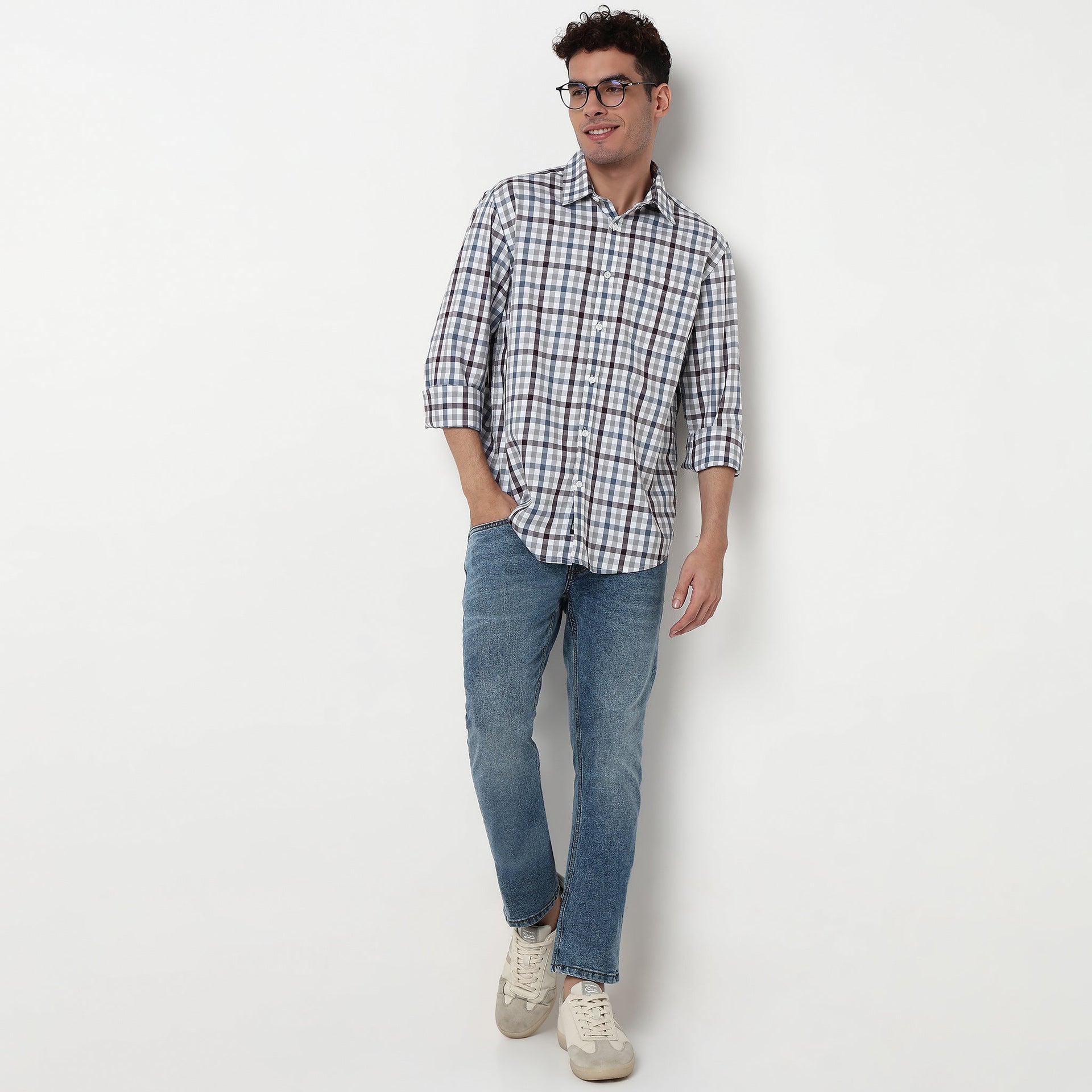Checkered Ultra Soft Twill Shirt