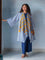 Safarnama Block Printed Waterfall Reversible Shrug