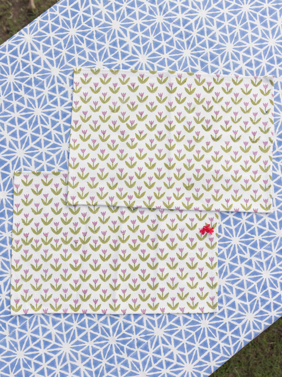 Shaurya Block Printed Cotton Table Mat