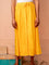 Solid Yellow Modal Palazzo Pants