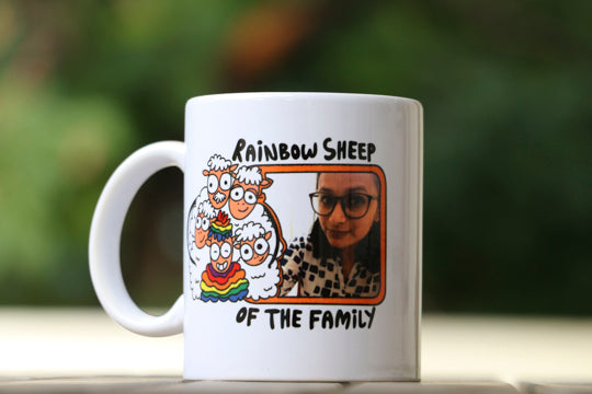 Rainbow Sheep Mug