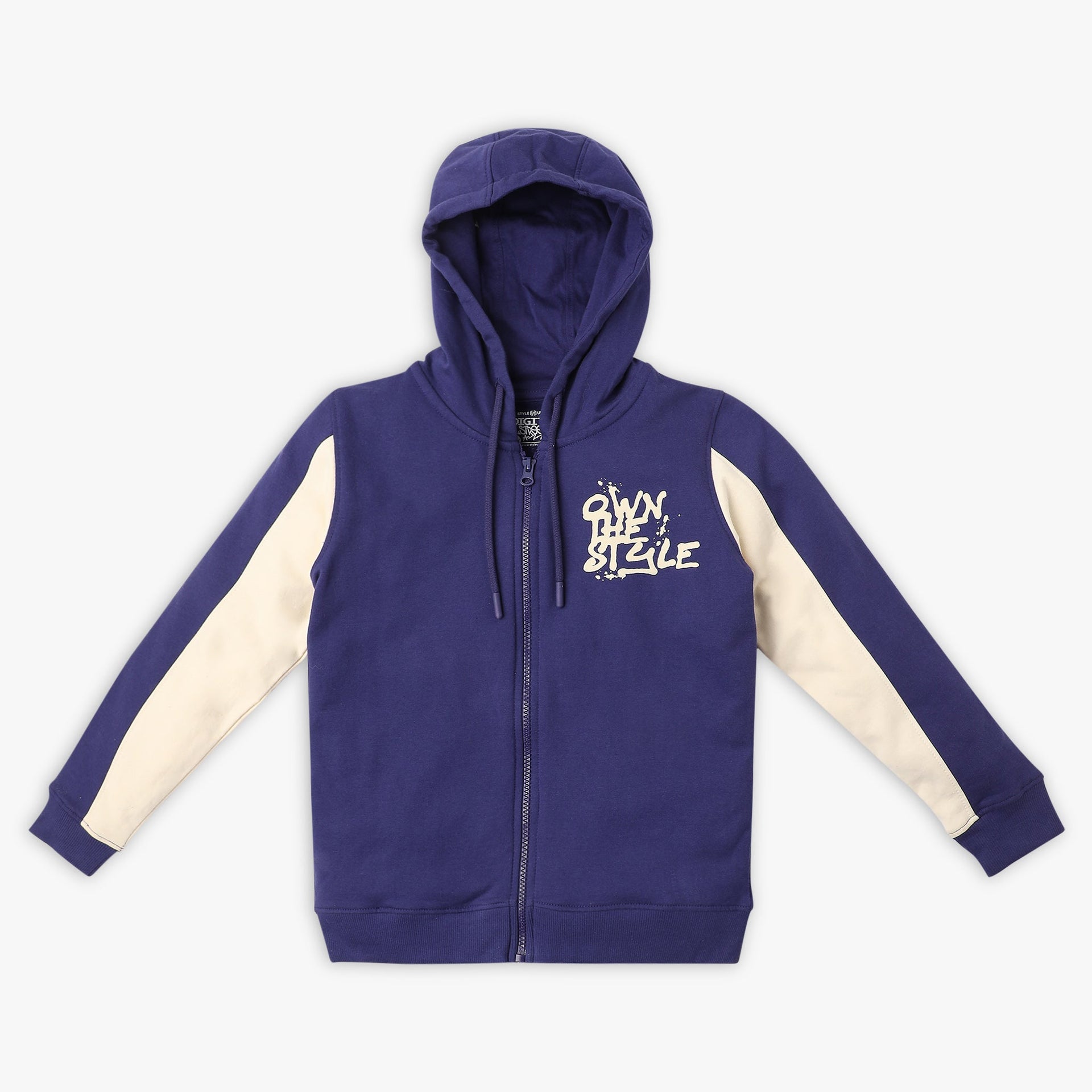 Boys Regular Fit Solid Sweat Tee